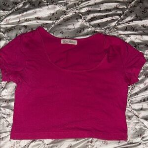 Tenda Fuchsia Crop Top